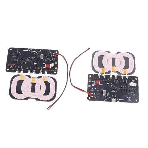 20W High-Capacity Wireless Charger for Car/Home Use; Includes Type-C Interface and 3-Coil DC9-32V Module