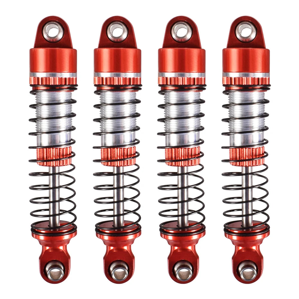 9IMOD 52mm Shock Absorber Oil Threaded Spring Damper Front/Rear for 1/18 TRX4M