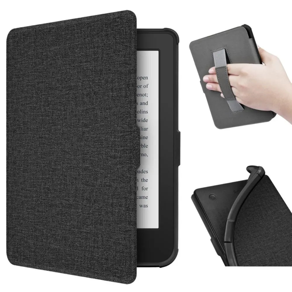 For KOBO Clara Colour/BW/2E 6 inch eReader Case 2024 New N367 Smart Cover Hand Support Funda Auto Sleep/Wake Protective Shell
