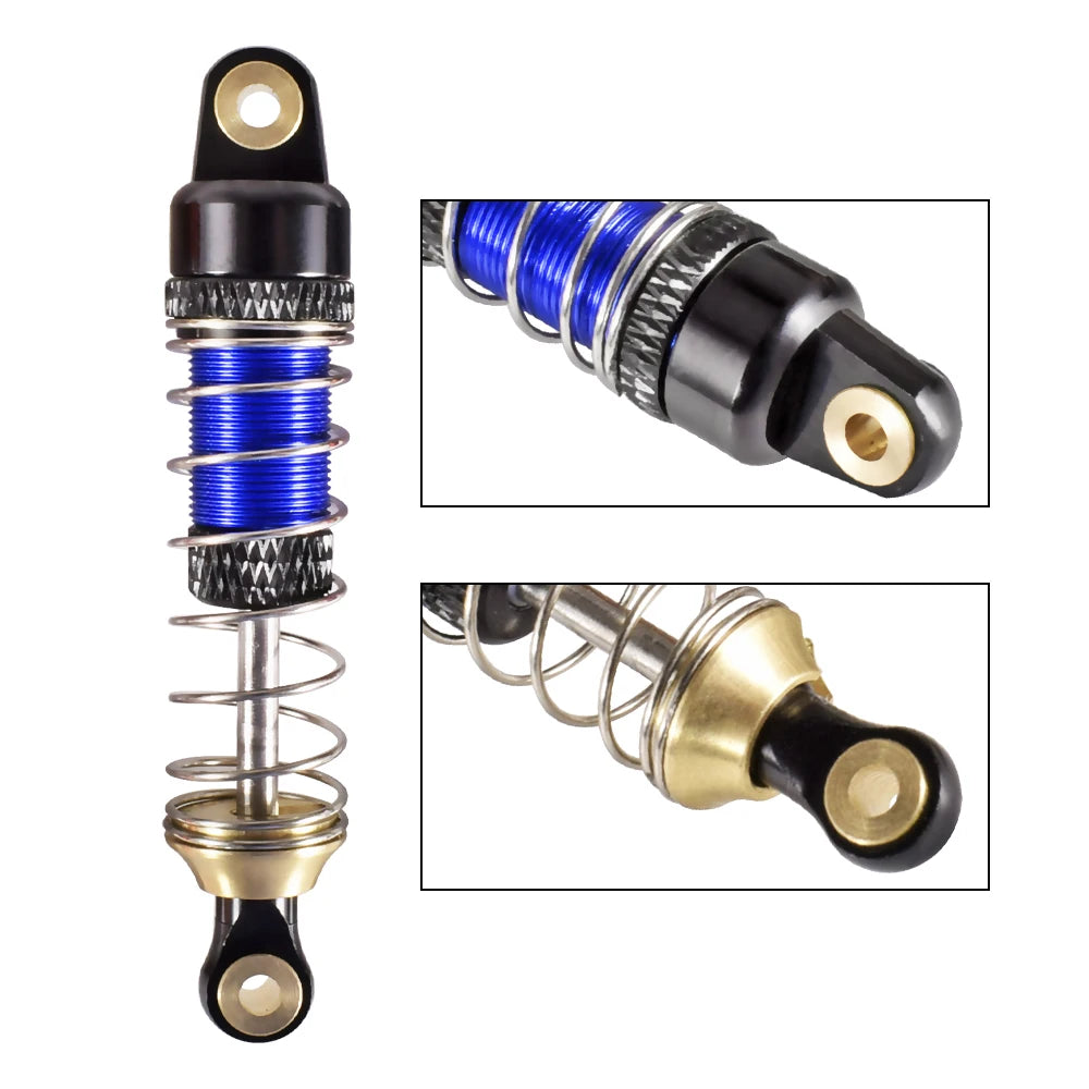 9IMOD 52mm Shock Absorber Oil Threaded Spring Damper Front/Rear for 1/18 TRX4M