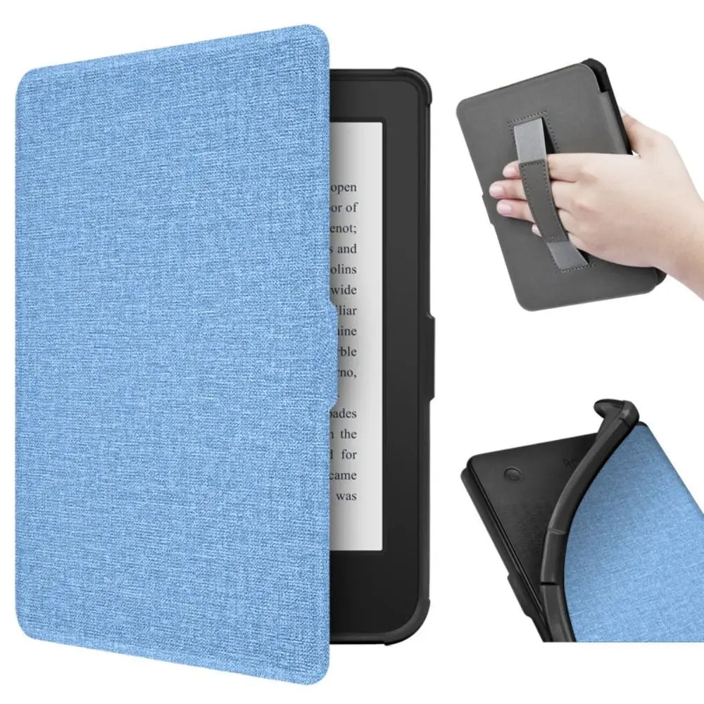 For KOBO Clara Colour/BW/2E 6 inch eReader Case 2024 New N367 Smart Cover Hand Support Funda Auto Sleep/Wake Protective Shell