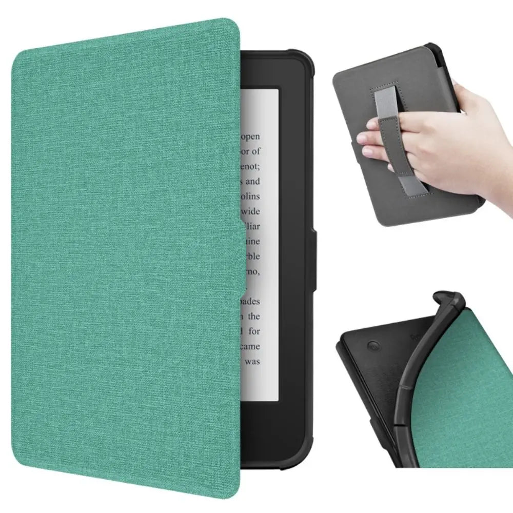For KOBO Clara Colour/BW/2E 6 inch eReader Case 2024 New N367 Smart Cover Hand Support Funda Auto Sleep/Wake Protective Shell