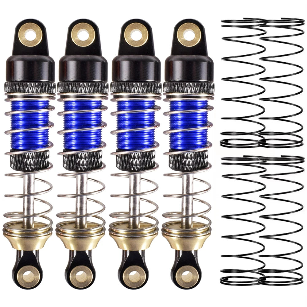 9IMOD 52mm Shock Absorber Oil Threaded Spring Damper Front/Rear for 1/18 TRX4M